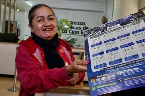 Inició la entrega del calendario de pared 2026 para los usuarios de Empresas Públicas de La Ceja